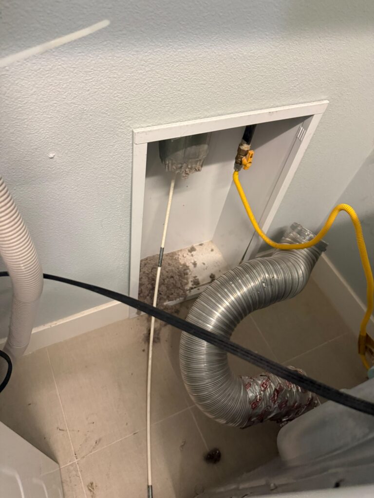 dryer vent cleaning 1